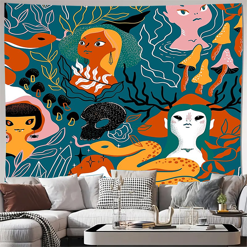 Home Landing Textiles - Tapiz de bosque de ensueño para