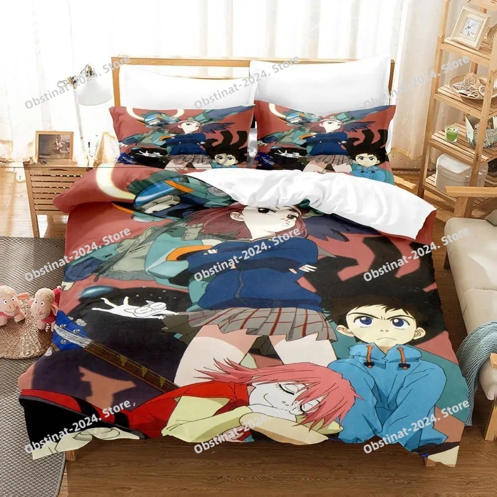 Home Textiles Classic Fashion - Juego de cama FLCL con estampado