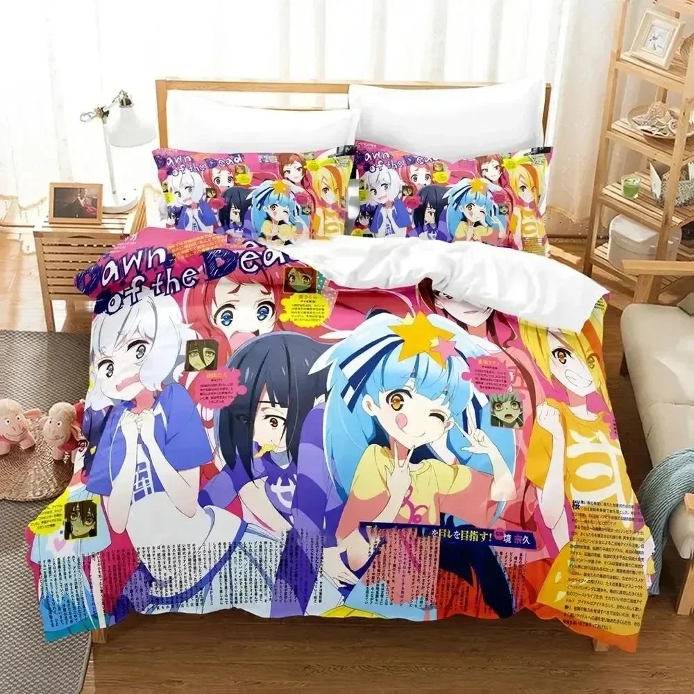 Home Landing Textiles - Juego de cama de Anime Zombie