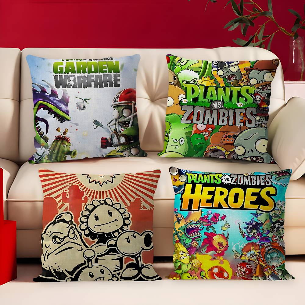 Home Textiles Classic Fashion - Juego clásico P-Plants Vs z-zombies almohada