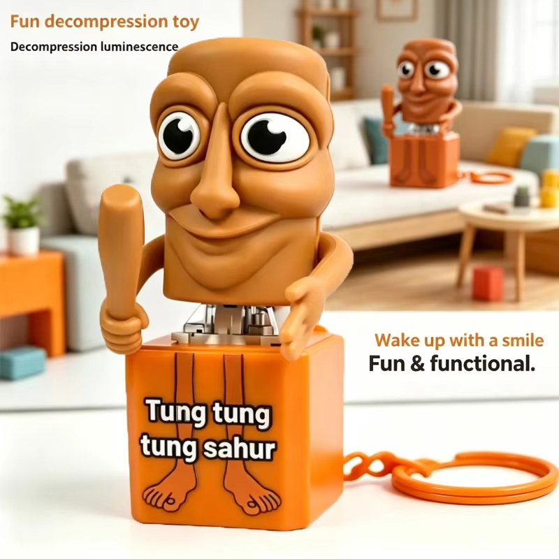 Home Textiles Products - Nuevo Llavero Tung Tung Tung Sahur,