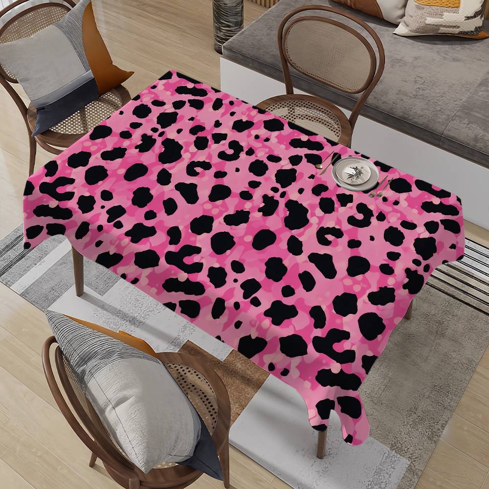 Mantel rosa con estampado de l - Home Textiles Classic Fashion reseña y precio