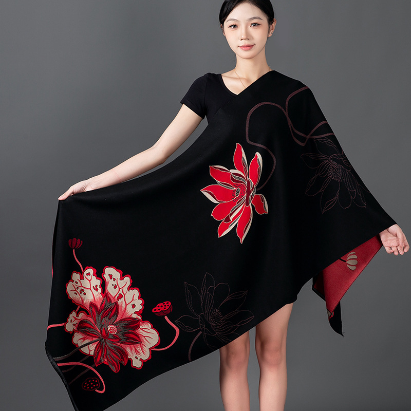 Chal de invierno para mujer, b - Home Textiles Blanket reseña y precio