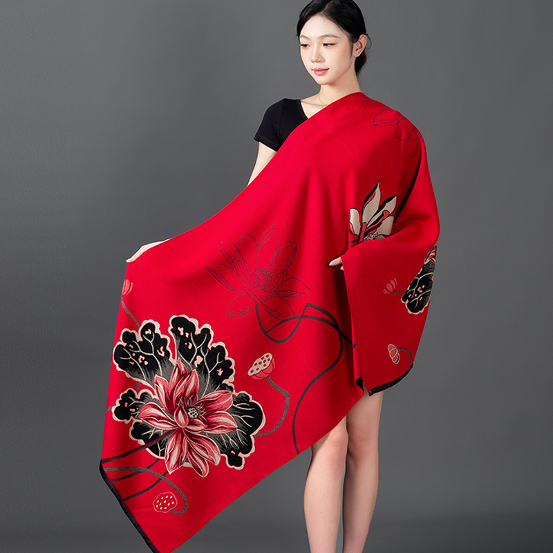 Chal de invierno para mujer, b - Home Textiles Blanket reseña y precio