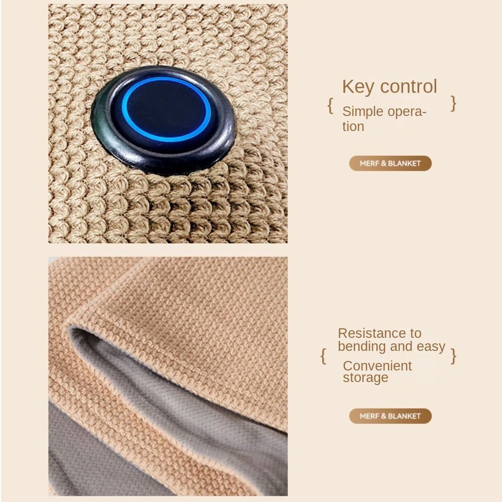 Manta Eléctrica USB de Moda, 3 - Home Textiles Blanket reseña y precio