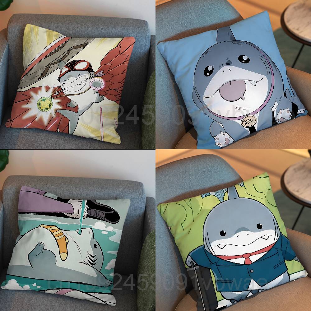 Funda de almohada Land Shark c - Home Landing Textiles reseña y precio