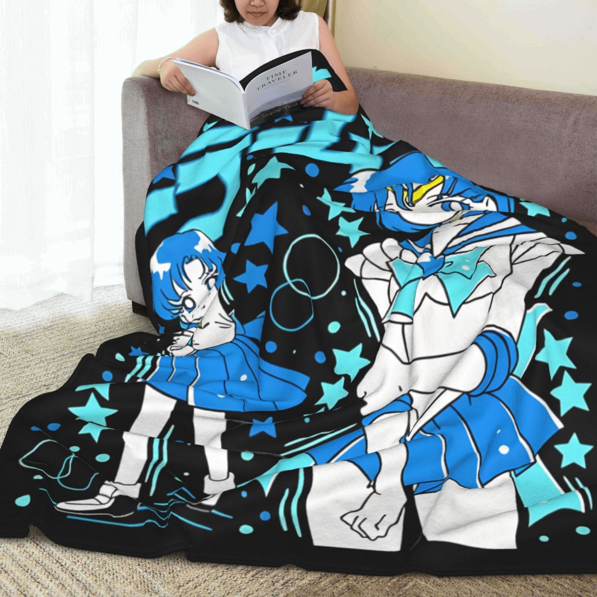 Manta polar Sailors Moons Ami  - Home Textiles Blanket reseña y precio