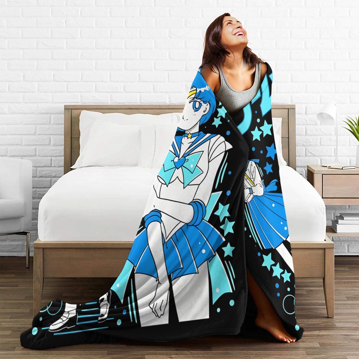 Manta polar Sailors Moons Ami  - Home Textiles Blanket reseña y precio