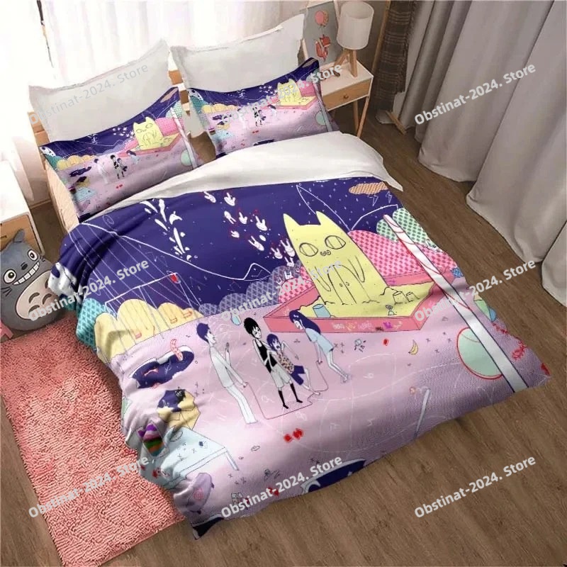 Juego de cama Omori con estamp - Home Textiles Classic Fashion reseña y precio