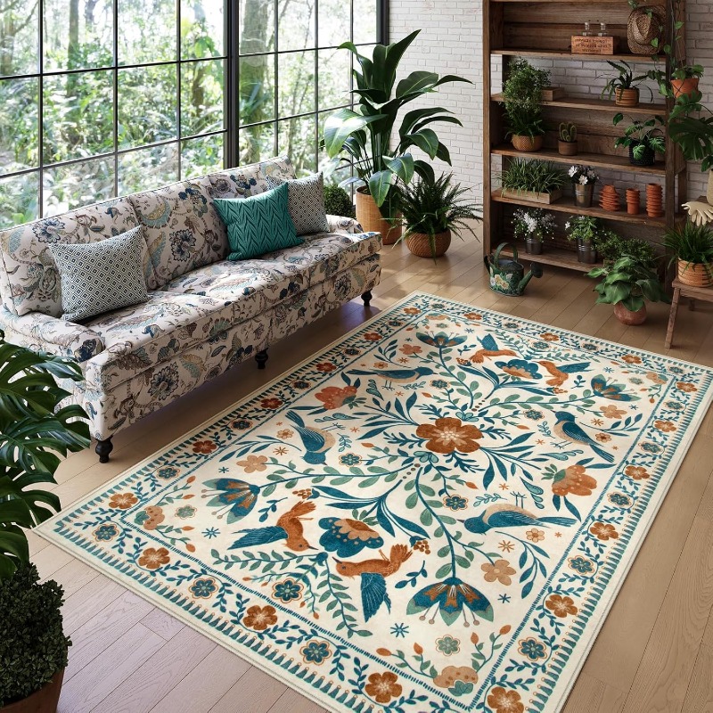 Alfombra para sala de estar co - Home Textiles Online reseña y precio