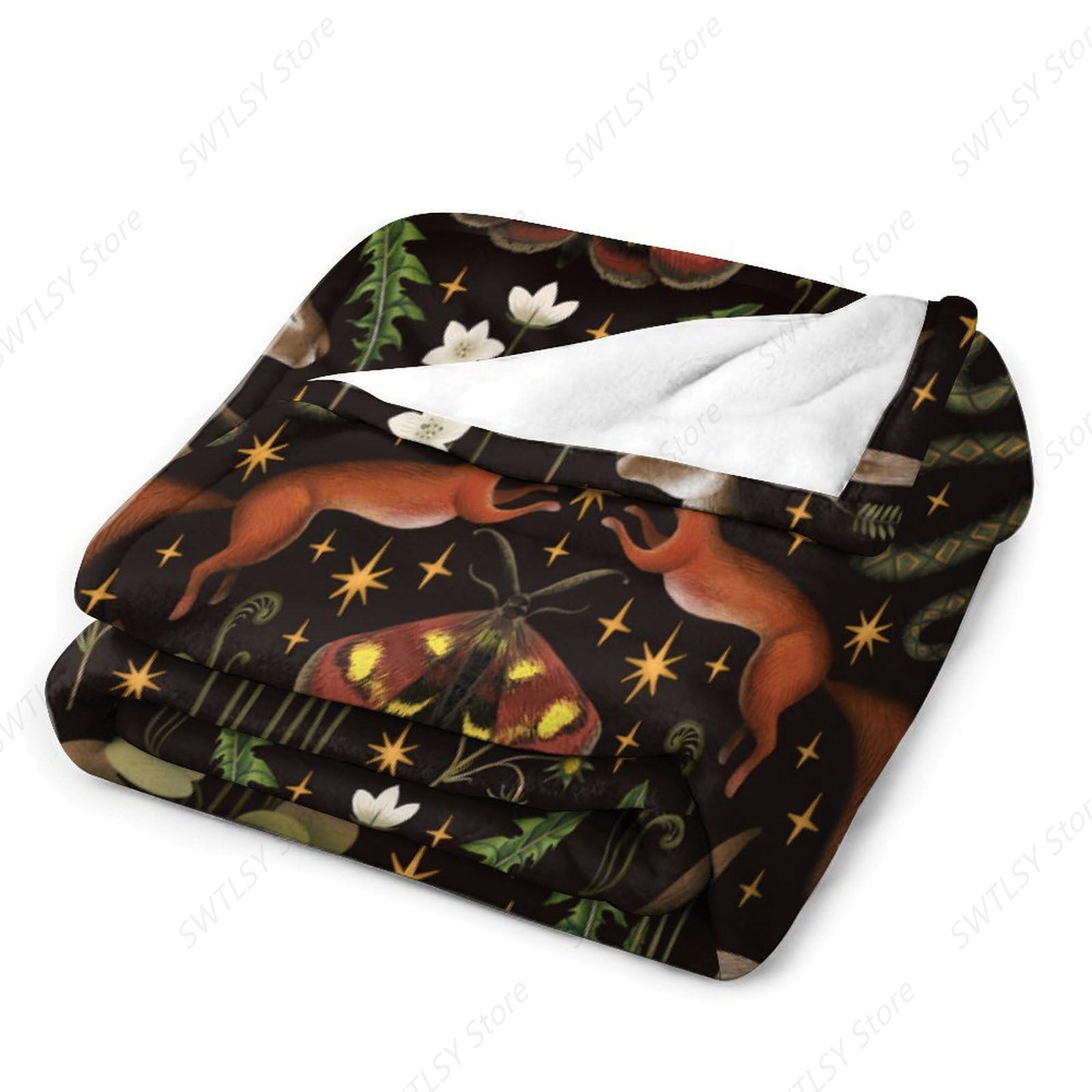 Manta rústica de bosque, cuent - Home Landing Textiles reseña y precio