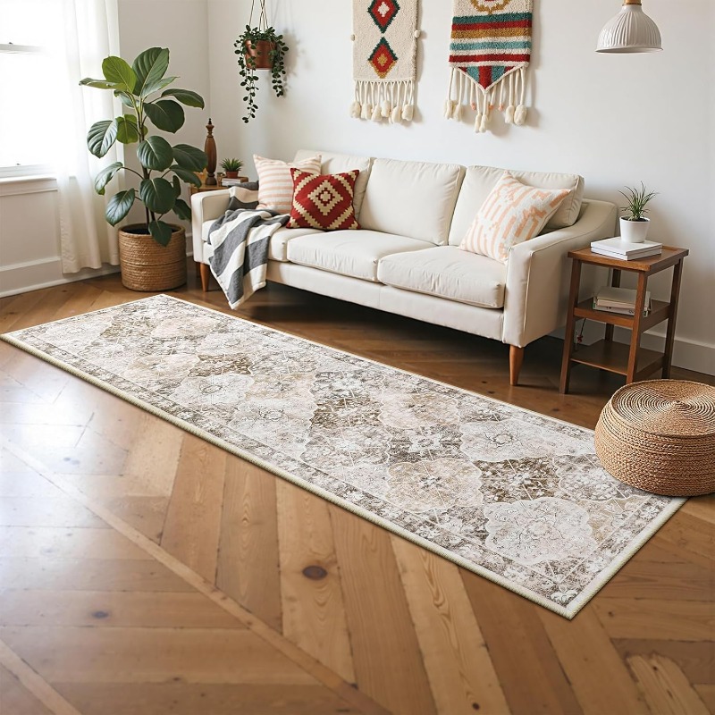 Alfombra bohemia para pasillo, - Home Textiles Online reseña y precio