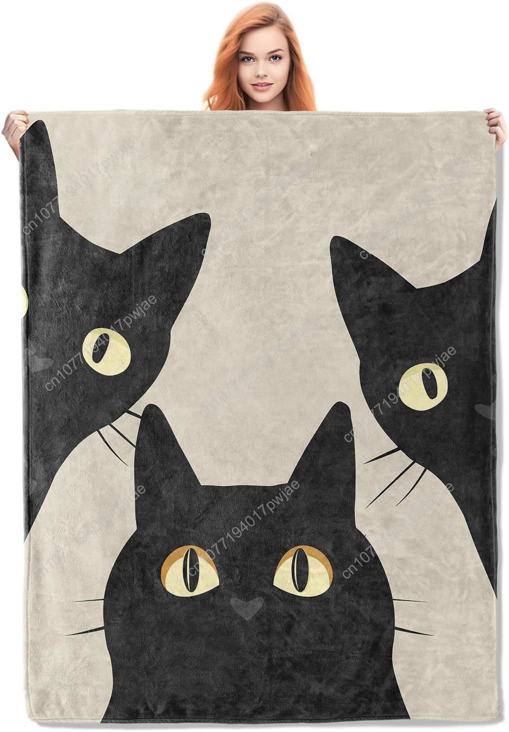 Manta de gato divertida, regal - Home Textiles Blanket reseña y precio