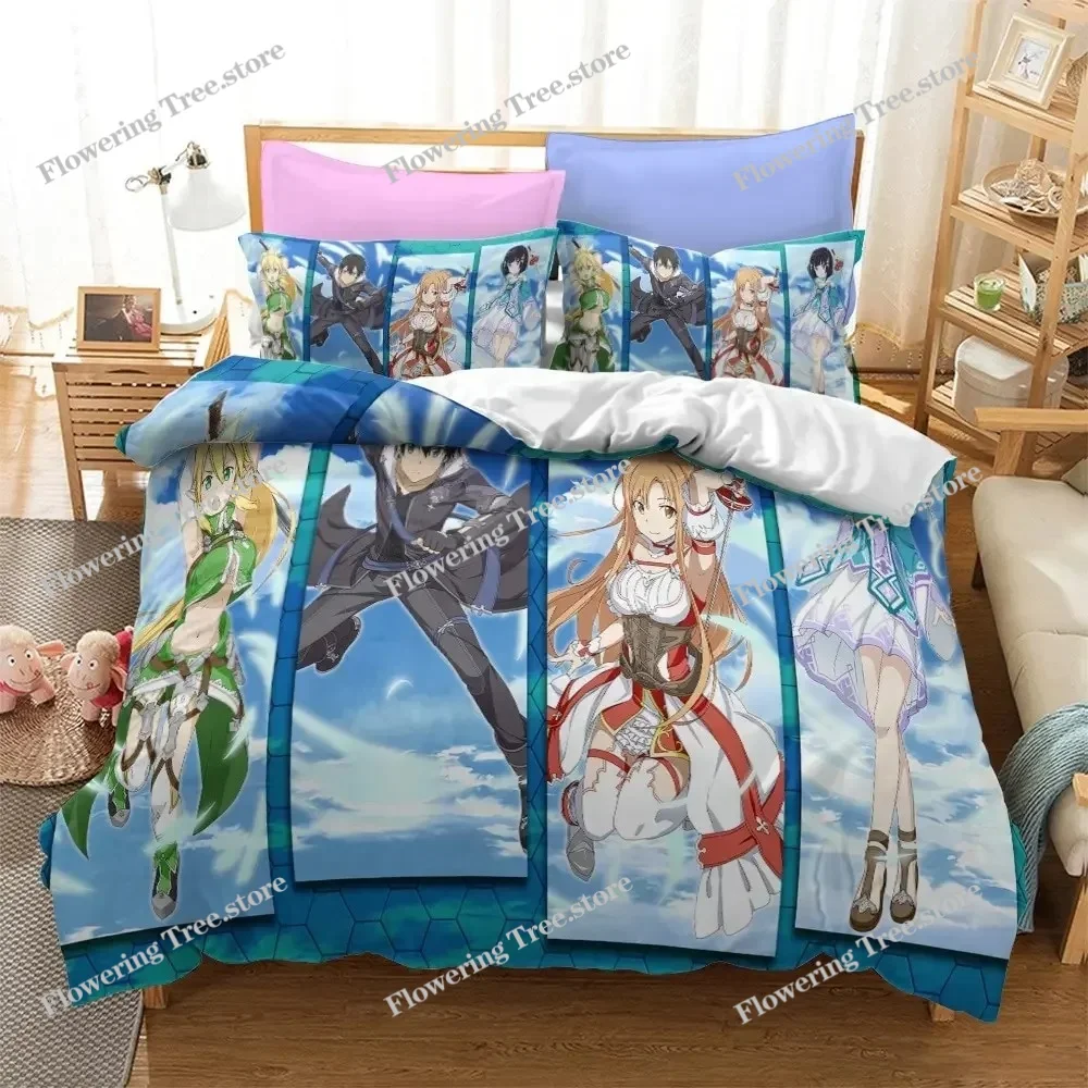 Juego de cama de Anime Sword A - Home Textiles Online reseña y precio
