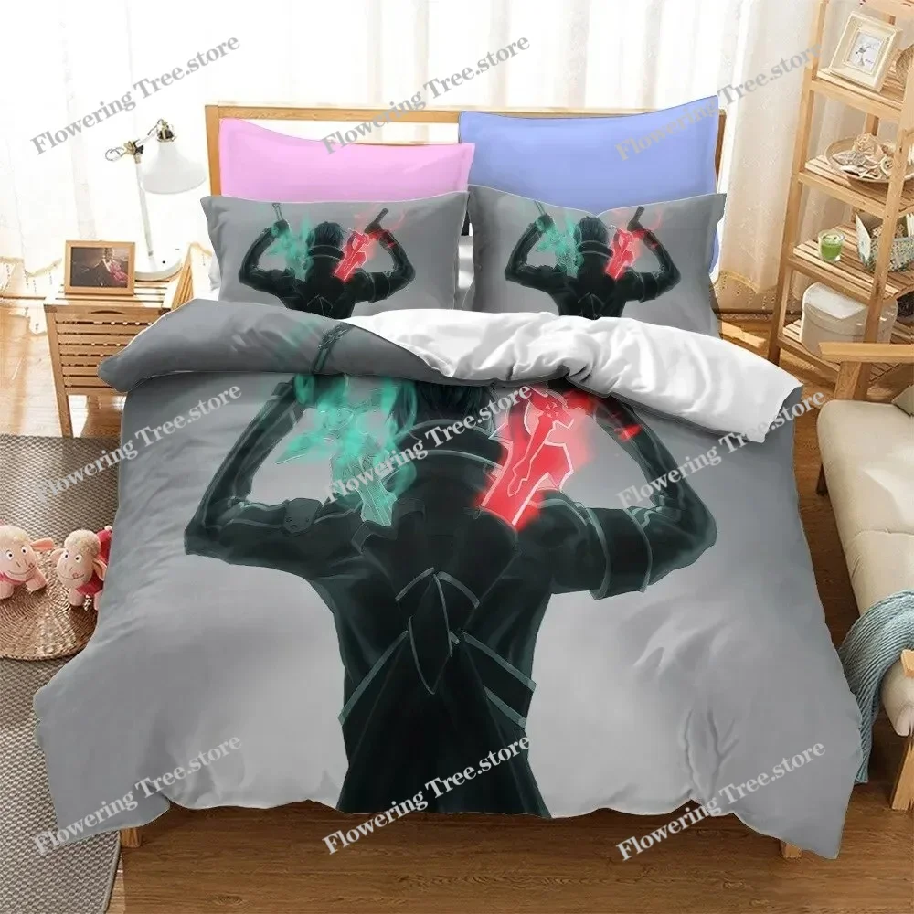 Juego de cama de Anime Sword A - Home Textiles Online reseña y precio