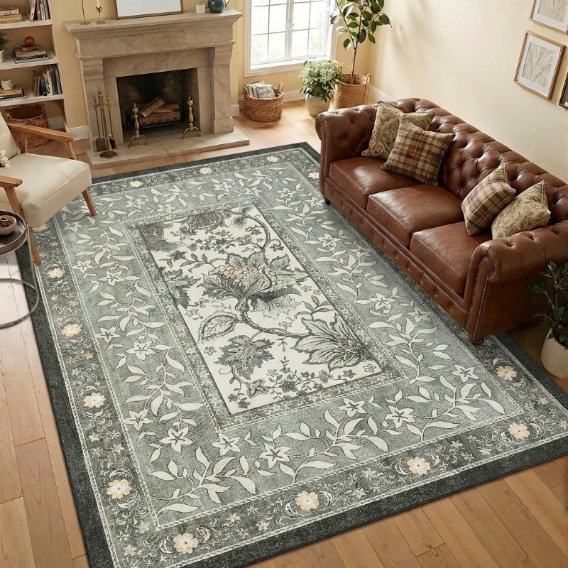 Alfombra Retro con Estampado d - Home Textiles Online reseña y precio