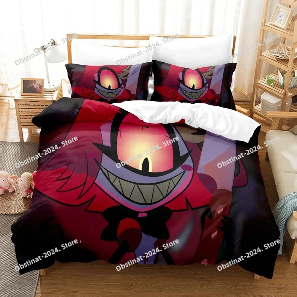 Juego de cama de Hotel Hazbin  - Home Textiles Classic Fashion reseña y precio