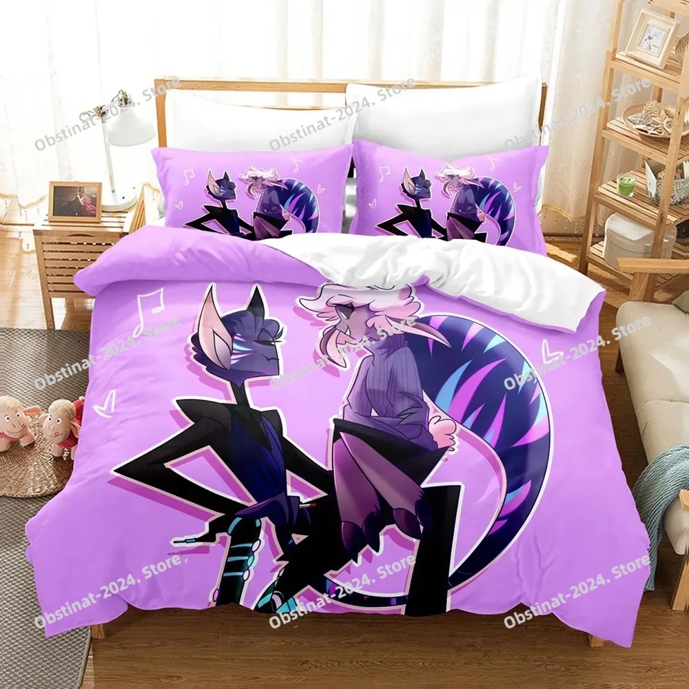 Juego de cama de Hotel Hazbin  - Home Textiles Classic Fashion reseña y precio