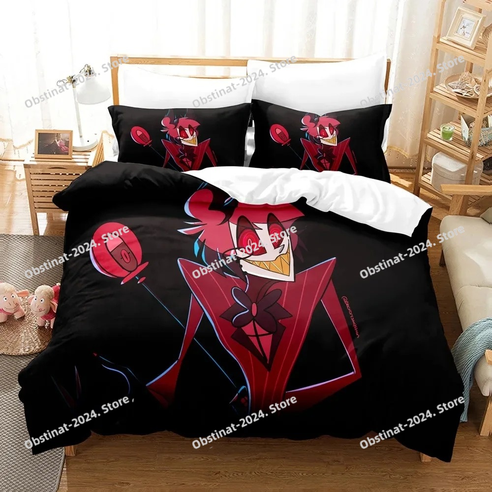 Juego de cama de Hotel Hazbin  - Home Textiles Classic Fashion reseña y precio