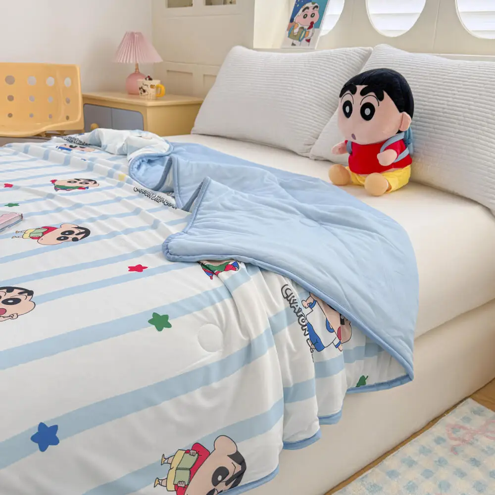 Edredón de Verano Kawaii Crayo - Home Textiles Blanket reseña y precio